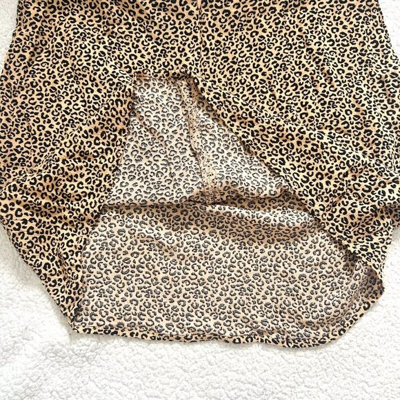 PacSun LA Hearts Mini Leopard Print Skirt - Picture 2 of 5
